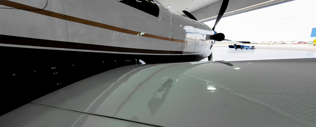 Discover the superior alternative to traditional repainting with FlightShield: Our Aircraft Paint Revitalization and Protective Coating Service. Transform your aircraft’s appearance from old and faded to a brilliant, brand-new look without the drawbacks of conventional repainting methods.