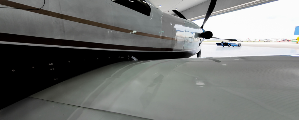 Discover the superior alternative to traditional repainting with FlightShield: Our Aircraft Paint Revitalization and Protective Coating Service. Transform your aircraft’s appearance from old and faded to a brilliant, brand-new look without the drawbacks of conventional repainting methods.